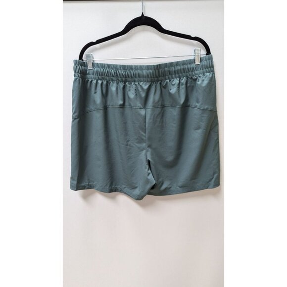 THLETEX Dark Green Active Shorts - Picture 2 of 2